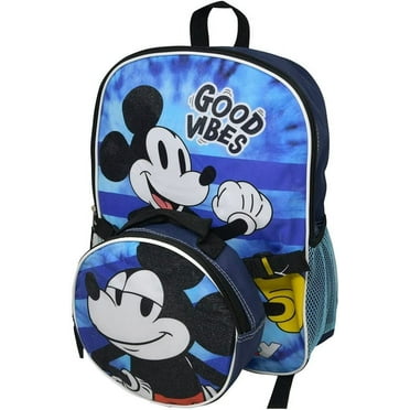 Fast Forward Mickey Mouse 16" Backpack with Lunch Bag