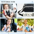 thumbnail image 5 of WOBOGO Cat Plays with Butterfly Seat Belt Cover 2 Piece Soft Comfort Driving Shoulder Pad Suitable for All Cars and Backpacks, 5 of 8