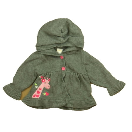 

Pre-owned Gymboree Girls Gray Cardigan size: 12-18 Months