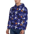 thumbnail image 2 of Hoodies for Men - fun halloween ghost Long Sleeve Comfrt Men'S Fashion Hoodies & Sweatshirts, Sweatshirts for Men Hoodies Pullover Clothing Clothes with Pouch, 2 of 7