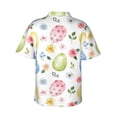 thumbnail image 3 of Kll Men'S Hawaiian Shirt Short Sleeve Button Down Beach Shirts-Easter Egg3, 3 of 8