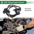 thumbnail image 2 of Sensor de velocidad de rueda ABS Sensor del sistema de frenos antibloqueo No. 95681D3210 para Hyundai Tucson 4WD 2016-2021 1 Pc Parte trasera derecha, 2 of 7