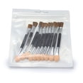 thumbnail image 2 of Double Ended Eye Shadow Sponge Applicator Disposable Makeup Brushes 10 Piece Set For Women Cosmetic Tools, 2 of 5