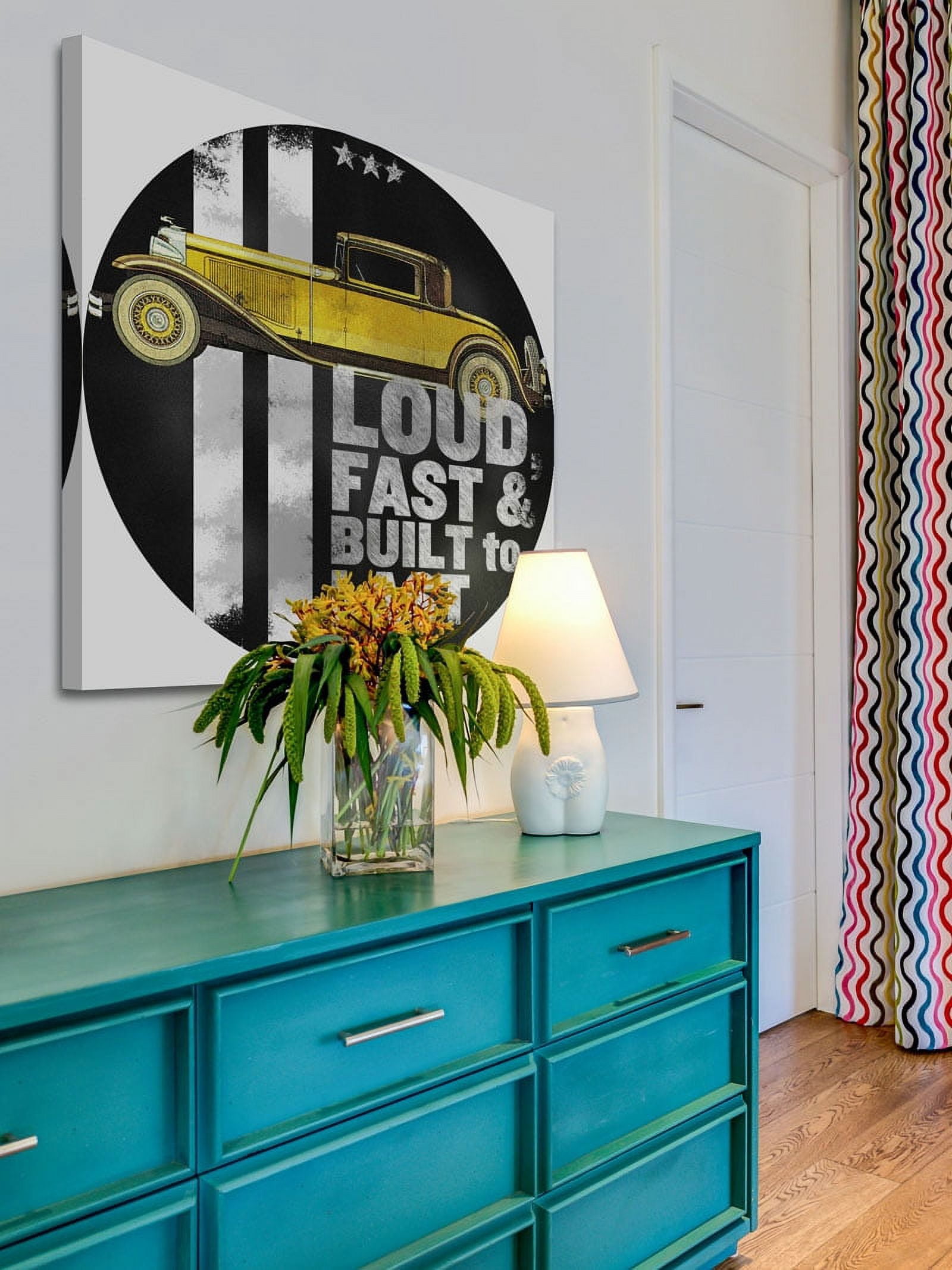 Marmont Hill "Loud, Fast and Built to Last" Painting Print on Canvas