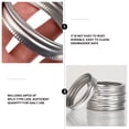 thumbnail image 4 of KAKOWELY Mason Jar Lid Bands 24pcs Split-type Lids Rings Mason Jar Lid Bands Household Bottle Cover Rings2.76"X2.76"X0.59", 4 of 5
