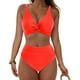 thumbnail image 1 of WILLBEST Trajes de Baño Mujer Completo Traje de Baño Tankini Para Mujer, Playa, Piscina, Cubierta, Bikini Ahuecado Con Pantalones Cortos de Baño, Traje de Baño Conservador de Dos Piezas, 1 of 5