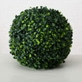 thumbnail image 4 of WHW Grammercy Artificial Box Wood Ball, Lush Green Topiary, Globe, 11 inches, 4 of 6