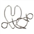 thumbnail image 3 of 6X Heartbreak Wire Brain Teaser Metal Puzzle, 3 of 5