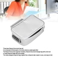 thumbnail image 4 of Fireproof Document Bag with Combination Lock, Portable Small Fireproof Document Bag, Home Office Travel for Laptop, Files, Certificates, Cards[Silver], 4 of 9