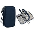 thumbnail image 2 of kurtrusly Portable Waterproof Travel Electronics Organizer for Cable USB Compact and Lightweight Blue 19x11x5.5cm 1Set, 2 of 5
