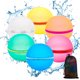 thumbnail image 1 of Globos de agua reutilizables, bomba de agua magnética autosellante, juguetes de piscina multicolor seguros y ecológicos, juguetes de silicona suave reutilizables y fáciles de limpiar para niños y, 1 of 4