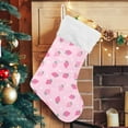 thumbnail image 5 of GZHJMY Strawberry Christmas Stocking, Personalized Large Candy Stocking Hanging Gift, Xmas Stockings Decoration for Family Holiday Party Ornaments Decor Fireplace, 5 of 7