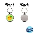 thumbnail image 4 of Mango Cute Happy Fruit Metal Round Keychain, 4 of 7