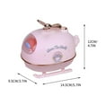 thumbnail image 2 of PureCasa Helicopter Aroma Diffusers with Ambient Night Lights, 300ml Mini USB Desktop Aromatherapy Oil Diffuser, Mute Portable Hydrating Spray Humidifiers for Bedroom, 1PC, Pink, 5.7"x4"x5", 2 of 9