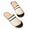 thumbnail image 2 of Zapatillas de tela transpirable para mujer de verano, sandalias, zapatos planos informales para mujer Wmkox8yii ytu10684, 2 of 7