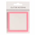 thumbnail image 2 of 1 Pc Sparkle Sticky Notes, Clear Post It Notes Pastel, Cute Self Adhesive Note Memo Pads, Transparent Glitter Notepads Stationery, See Through Notes, Small to Do List, Office Supplies, 3 Inch, Pink, 2 of 9