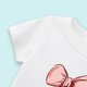 thumbnail image 3 of Tops de Verano de Manga Corta de las Mujeres de Punto con Costillas con Corte de Espalda de Arco Slim Fit Halagador, 3 of 6