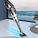 thumbnail image 1 of Aspiradora portátil, aspiradora inalámbrica de mano para coche, recargable, potente succión, uso en seco para coche, teclado, cable de carga USB incluido, edredón inflable, 1 of 9
