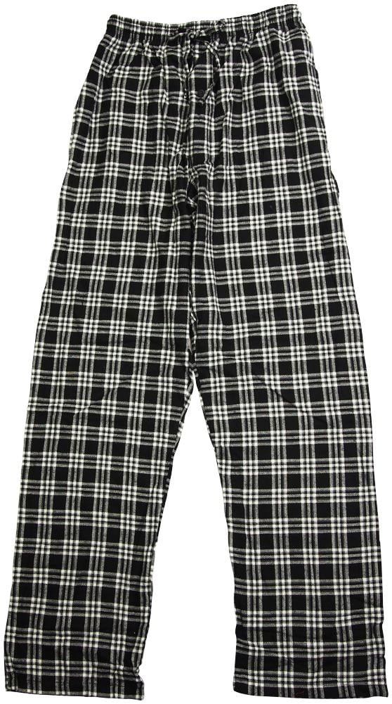 Hanes Mens Flannel Elastic Waist Sleep Pajama Lounge Pant for Men