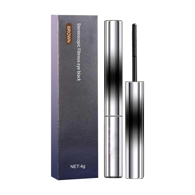 Fashionable 3D Curling Eyelash Iron Mascara, Bristleless Mascara, Washable Extra Slim Metal Mascara Eyelashes Makeup Lashes