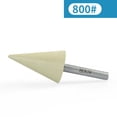 thumbnail image 1 of MYG 6mm shank Resin Diamond Conical Burr Grinding head For stone Carving Rotary, 1 of 8