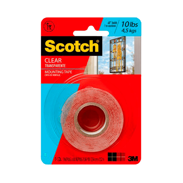 Cinta de Montaje Doble Cara 3M 410H-DC 25.4 mm x 1.5 m