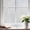 Shiny Flow, variant on Frosted Glass Window Film, Window Film for Front Door Bathroom, Decorative Non-Adhesive Cling Window Lattice Covering UV & Heat Blocking, 17.3x78.7 Inches