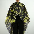thumbnail image 2 of Unique Bargains Cape de Coiffure Imperméable Professionnelle 160x140cm Polyester Taffetas Jaune, 2 of 7