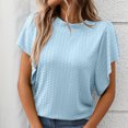 thumbnail image 2 of Cilsoka Tshirts Shirts for Women Graphic Plus Plus Size Tops for Women Graphic Tees Womens Crop Tops Graphic Summer Blouses for Women Business Casual My Orders Placed, 2 of 5