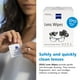 thumbnail image 5 of Toallitas limpiadoras de lentes Zeiss prehumedecidas, 200 unidades, 5 of 8