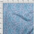 thumbnail image 3 of oneOone Cotton Cambric Grayish Purple Fabric Leaves Craft Projects Decor Fabric Printed By The Yard 42 Inch Wide, 3 of 6