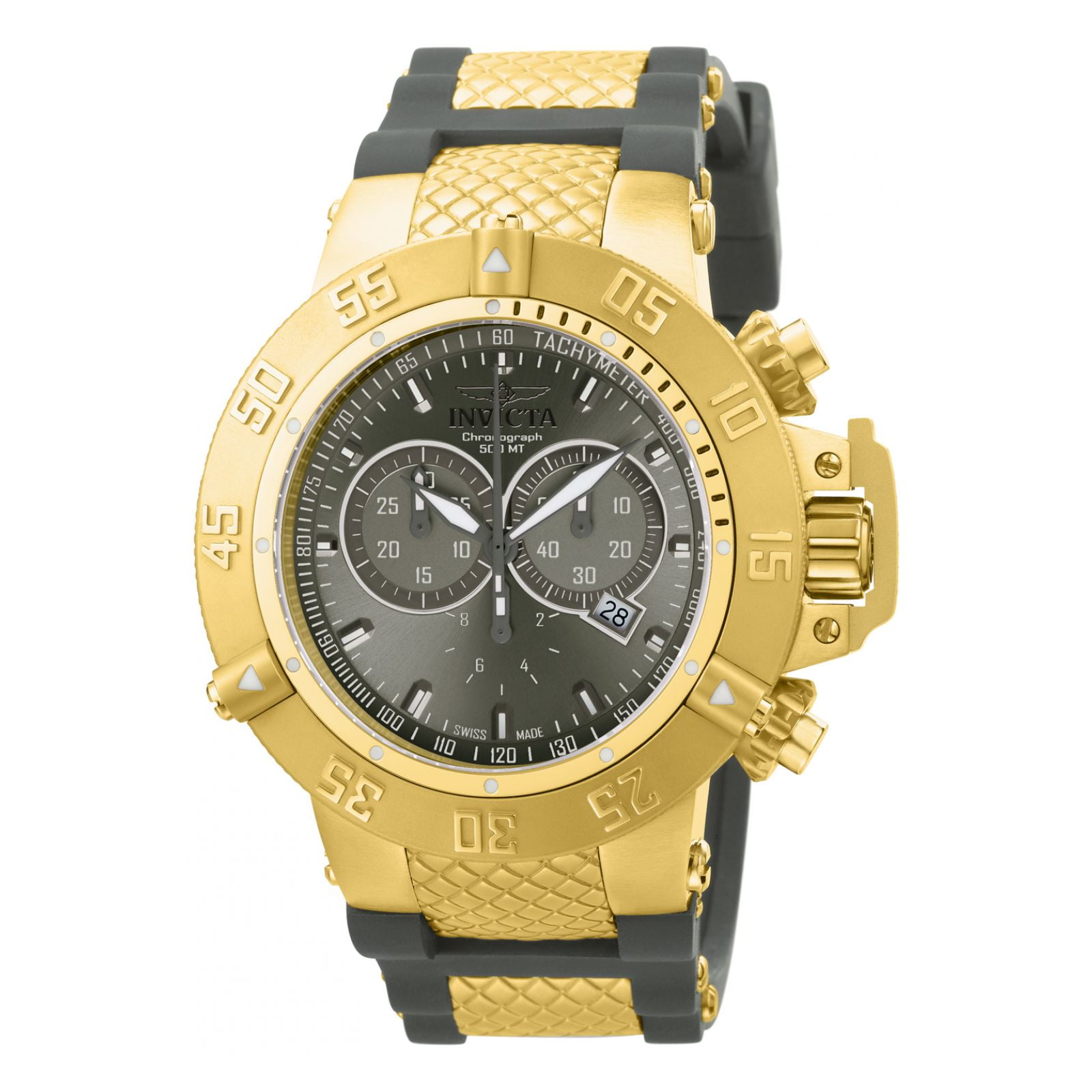 Invicta Men's 1382 Subaqua Noma III Chronograph Silver Grey