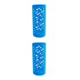thumbnail image 4 of Inteprter Protector de cubierta de silicona Portabotellas profesional Cubiertas de envoltura Tapas de color sólido Reemplazo para 18-32-40oz Azul M Azul METRO 2piezas Inteprter CBP448697, 4 of 6