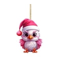 thumbnail image 1 of Creative Cartoon Christmas Chicken Christmas Decoration Pendant Acrylic Car Pendant Backpack Keychain, 1 of 5