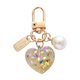 thumbnail image 2 of 2 llaveros con colgante de corazón de resina para mujer perfke 2 piezas, 2 of 9