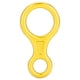 thumbnail image 5 of Descensor de cuerda con forma de 8 de 35 kN, anillo de rapel, equipo de rescate para escalada en roca (dorado), 5 of 12