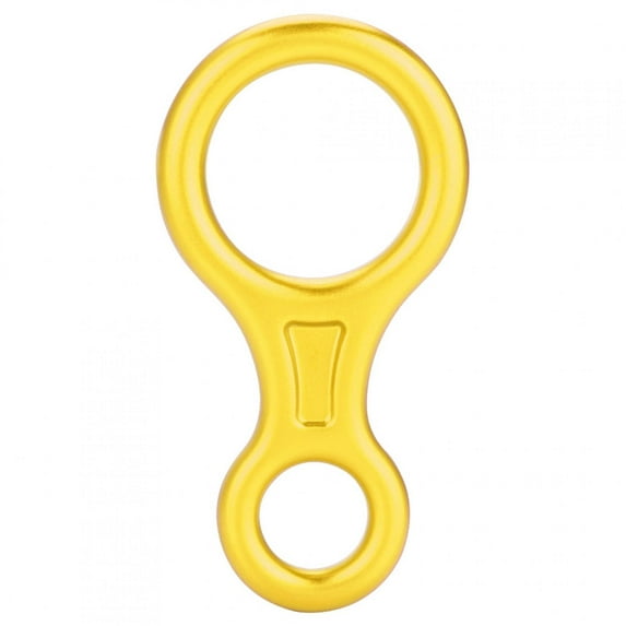 Tebru 35KN Figure 8 Word Rope Descender Rappel Rock Climbing Rescue Gear, Climbing 35KN Descender, Climbing Descender