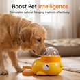 thumbnail image 6 of Cat Treat Dispenser, Duck Puzzle Feeder Toy for Cat Dog, Slow Snack Holder, Prevents Bloating & IQ Training, 6 of 8