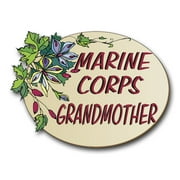 UPC 192408000109 product image for 3.8 Inch Marine Corps Grandmother Pride Vinyl Transfer Decal | upcitemdb.com