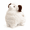 White, variant on 9.1 in Plush Ram Toy – Soft Stuffed Sheep with Large Curved Horns, Cute Fluffy Sheep Plush for Cuddling, Play & Home Decor