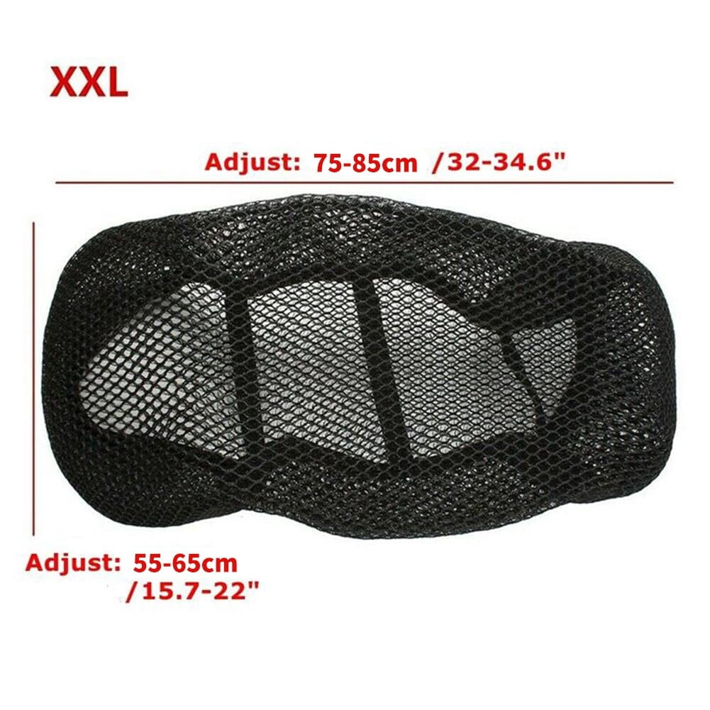 Anti-Slip Cushion Mesh Net Motorbike Motorcycle Breathable Seat Cover Pad