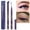 Brown, variant on Hauiodp Four-pronged Eyebrow Pencil Makeup Artist Special Natural Three-dimensional Eyebrow Pencil 2.5ml
