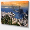 thumbnail image 2 of Panorama de Paysage de Rio - Impression d'Art sur Toile de Paysage, 2 of 4