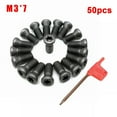 thumbnail image 1 of 50X M2 M2.5 M3 M3.5 M4 M5 Torx Screws For Replace Carbide Blades CNC Lathe Tools, 1 of 7