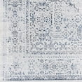thumbnail image 4 of Surya Aisha AIS-2318 31 x 91" Runner Fabric Rug in Dark Blue/Gray/Off White, 4 of 6