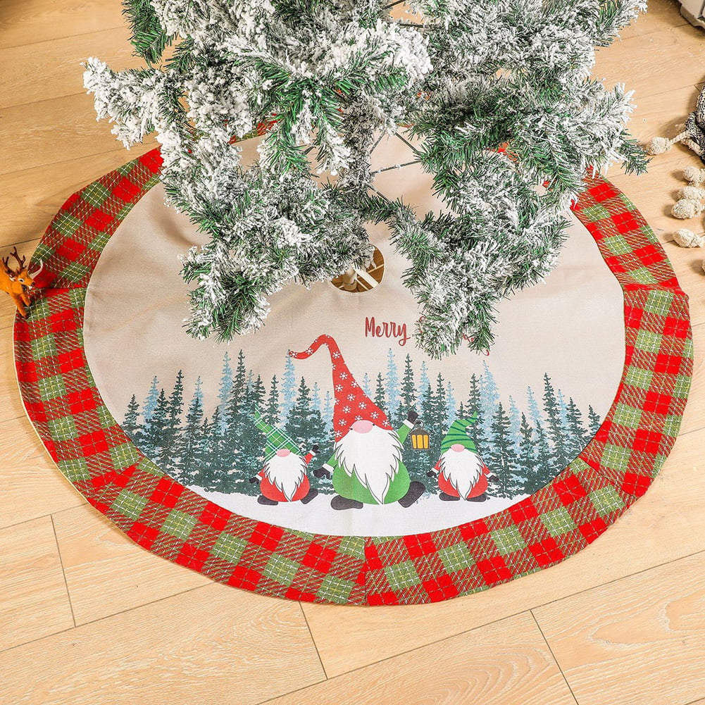Halloween Spider Web Christmas Xmas Tree Mat Skirt Waterproof Vintage Tree Stand Mat for All Occasions New Year Supplies Holiday Party Decorations Ornaments 