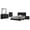 Black - 5-Piece, variant on Kendall 4-piece Queen Bedroom Set White