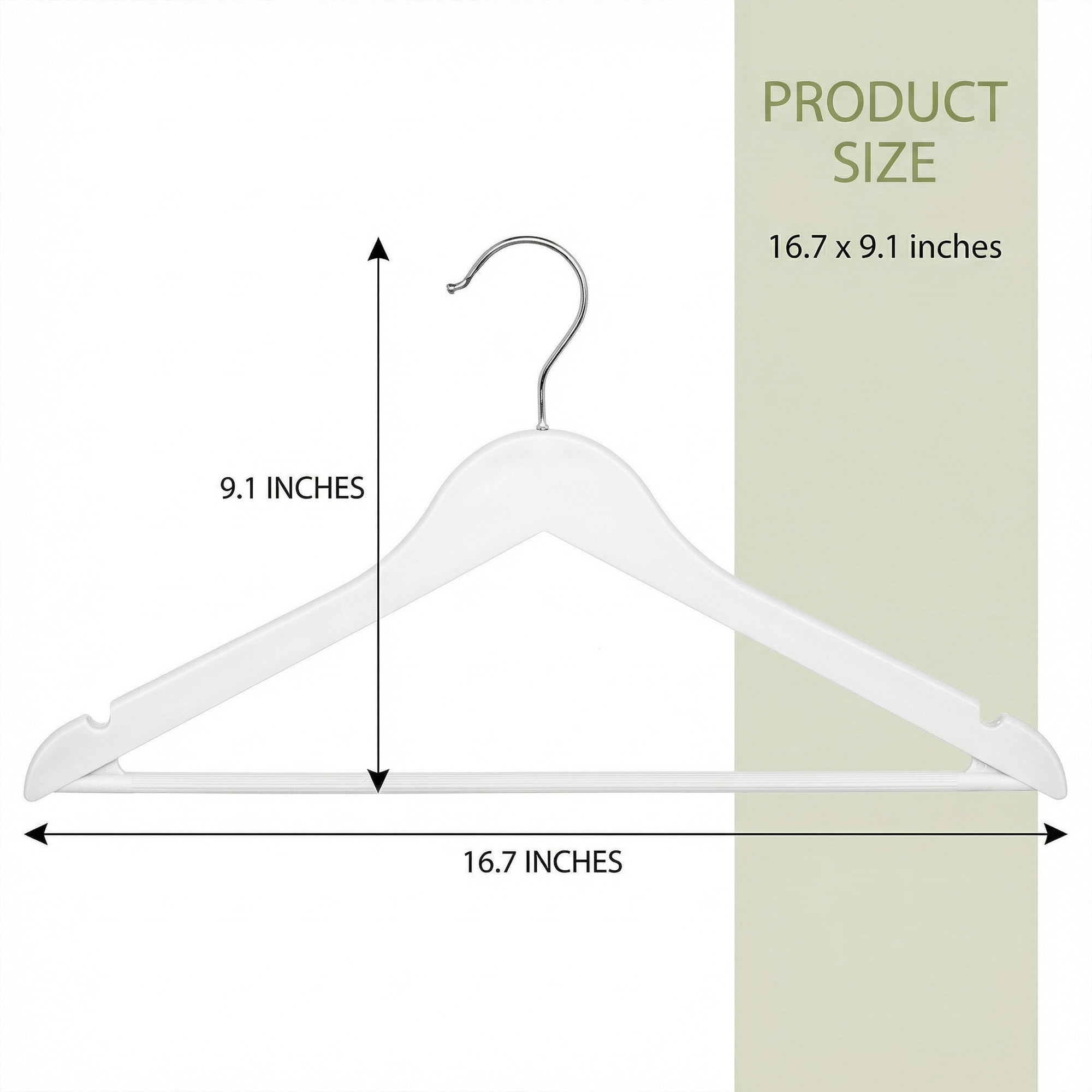 Unique Bargains 10Pcs Plastic Durable Space Saving Nonslip Hangers Gray