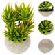 thumbnail image 4 of GOOHOCHY Plantas de olla verde artificial Plantas de simulación Bonsai Decoración de la casa interior, 4 of 7