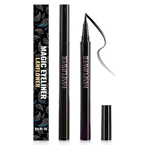 Upgrade Magic Selfadhesive Eyeliner Waterproof Black Liquid Eyeliner
